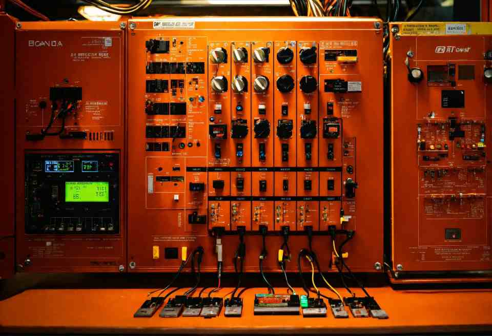 تصویر مربوط به تابلو برق صنعتی است